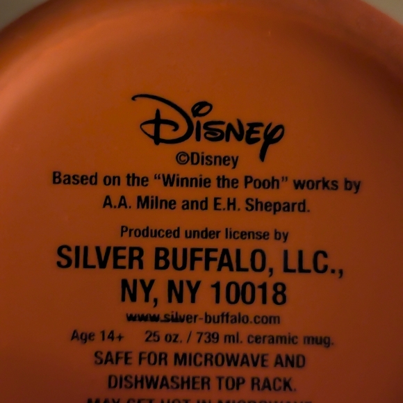 Pooh Halloween Ombre Mug Orange - Picture 6 of 6